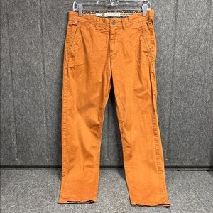 Denim & Flower Men's Rust Chinos